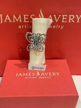 Retired James Avery Abounding Spring Butterfly 🦋 Ring